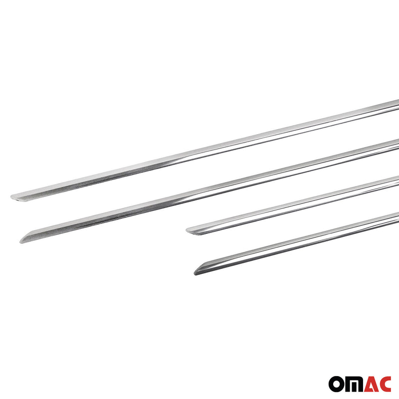 Seitentürleiste Türschutzleiste für Subaru Forester 2013-2019 Chrom Edelstahl 4x