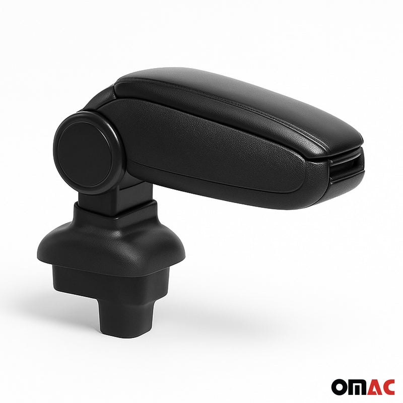 Mittelarmlehne Armlehne für Opel Corsa D 2006-2014 PU-Leder ABS Schwarz