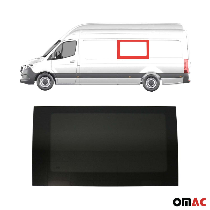 Seitenfenster für VW Crafter 2006-2017 Links Mittel Sicherheitsglas L3 L4