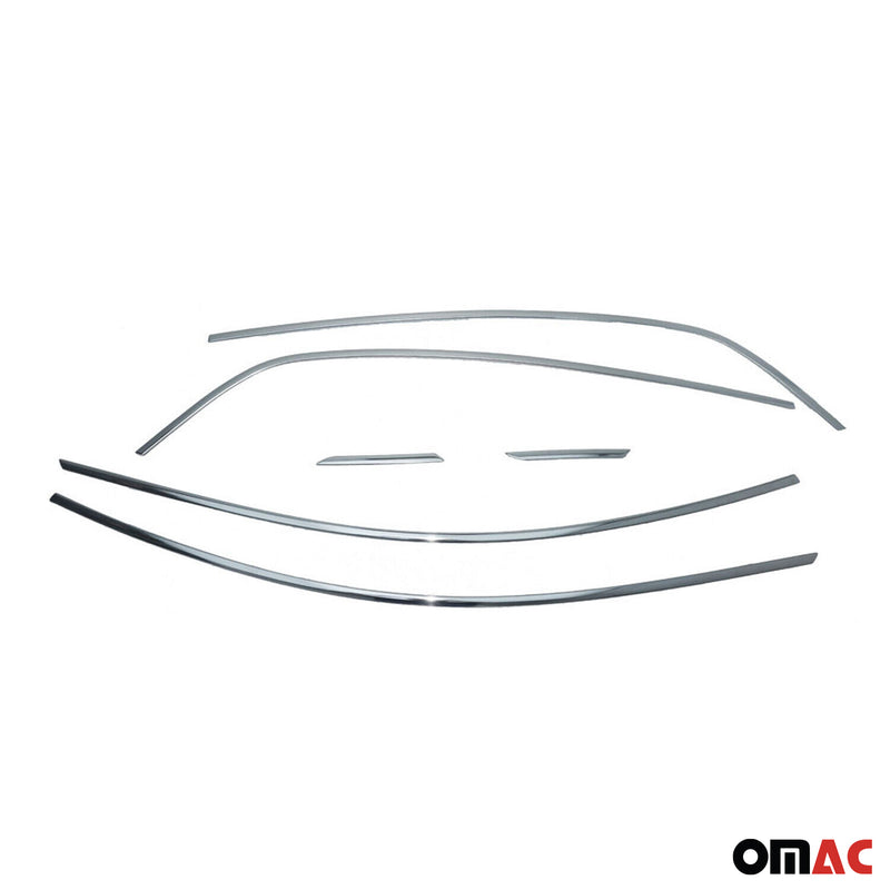 Fensterleisten Zierleisten für Renault Megane Limo 2016-2025 Edelstahl Chrom 6x