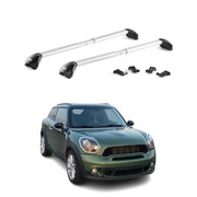 Dachträger Grundtäger für Mini Paceman R61 2013-2016 100kg Alu Silber 2 tlg ABE