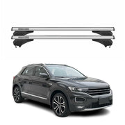 Menabo Dachträger Grundtäger für VW T-Roc 2018-2025 Aluminium Silber 2 tlg