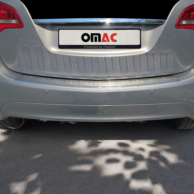 Ladekantenschutz Edelstahl für Opel Meriva B 2010-2017 Chrom Abkantung Silber
