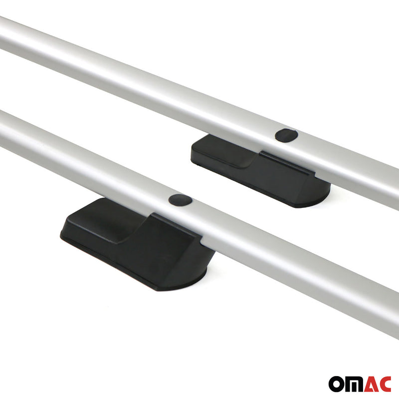 Alu Dachreling Querträger für Ford Transit 2014-2025 L2 Mittel Radstand Grau