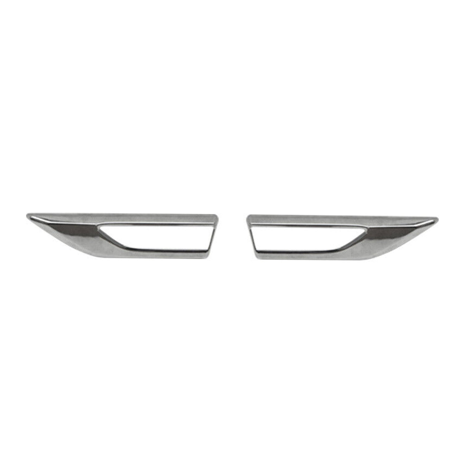 Blinkerrahmen Signalblende Blinker Umrandung für VW Caddy 2015-2020 Chrom ABS 2x
