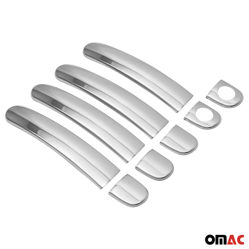 Türgriff Blende Türgriff Abdeckung für VW Jetta 2011-2014 Edelstahl Silber 9tlg