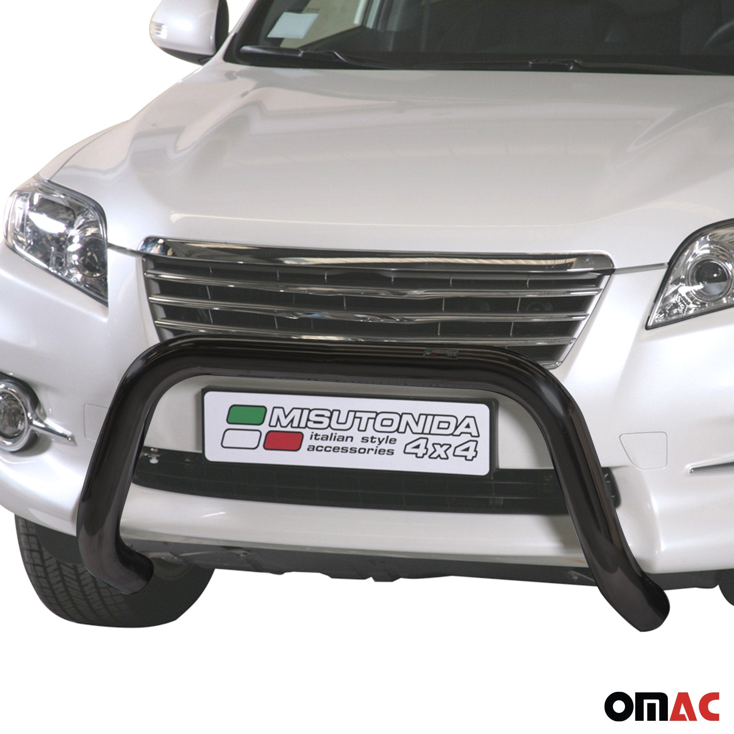 Frontbügel Frontschutzbügel für Toyota RAV4 XA30 2010-2012 ø76mm Stahl Schwarz
