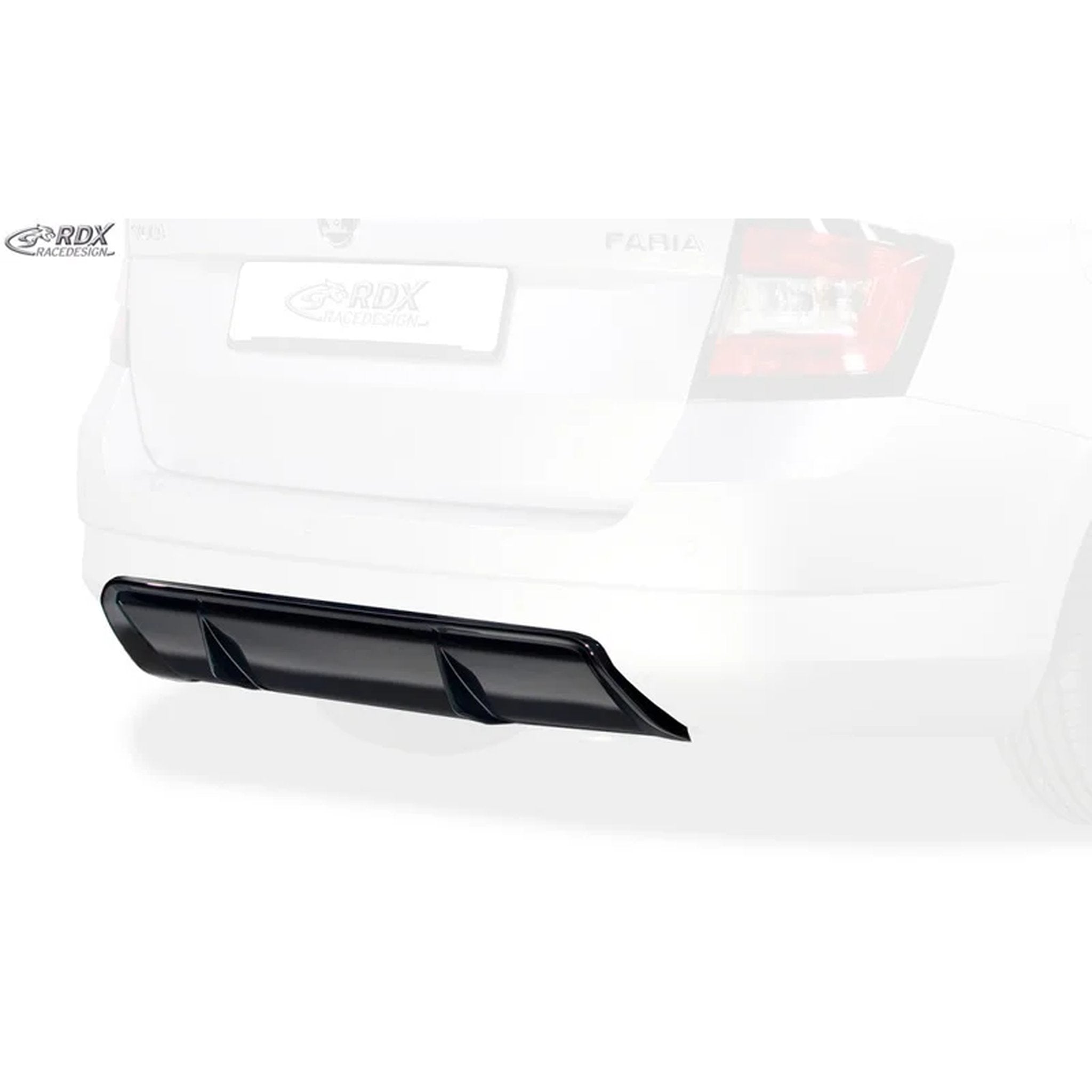 RDX Heckschürzenansatz Diffuser für Skoda Fabia III Kombi NJ 2014-