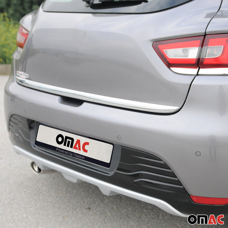 Kofferraumleiste Heckklappe Leiste für Renault Clio 2012-2019 Edelstahl Chrom