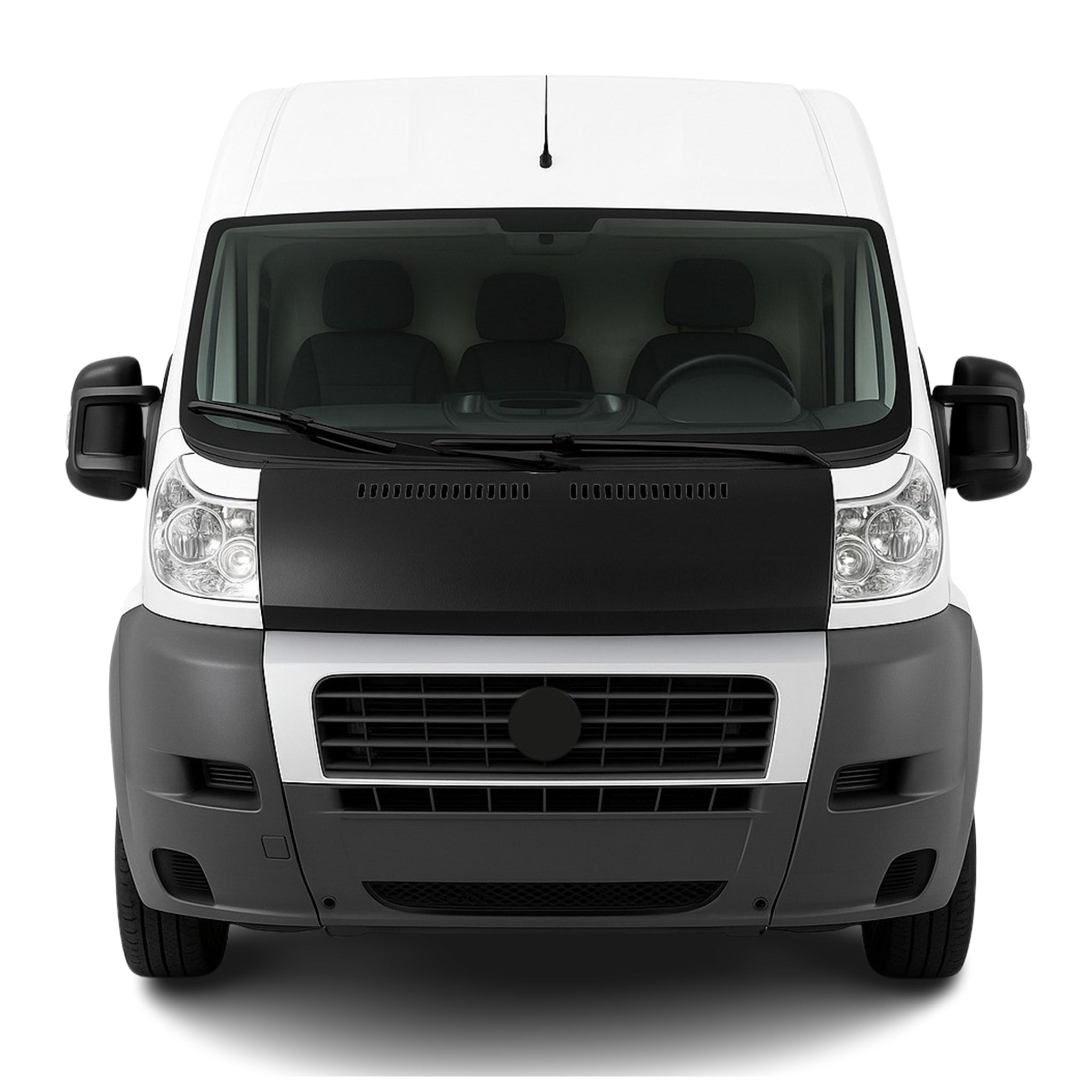 Haubenbra Steinschlagschutz Bonnet Bra für Citroen Jumper 2006-2014 Schwarz 1tlg