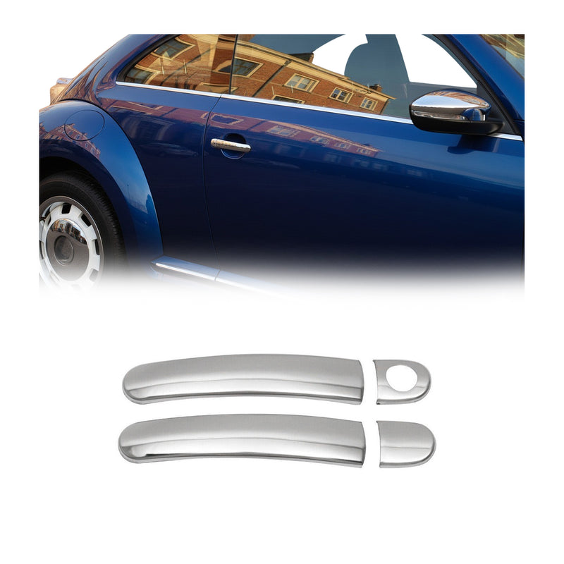 Türgriff Blende Türgriff Abdeckung für VW Eos 2006-2015 Edelstahl Silber 4tlg