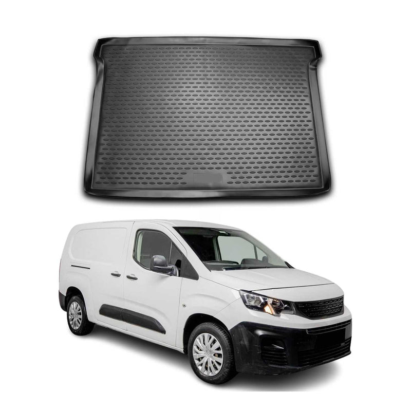 Kofferraummatte Kofferraumwanne für Peugeot Partner Tepee 2008-2021 Gummi TPE