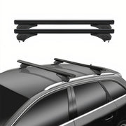 Menabo Dachträger Gepäckträger Universal Bündige Schienen 75kg Aluminium Schwarz