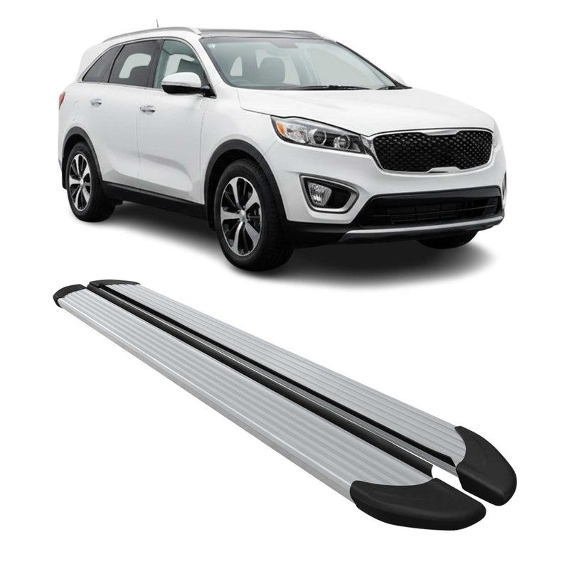 Schweller Trittbretter Schweller für Kia Sorento 2012-2015 L1 Kurzer Alu