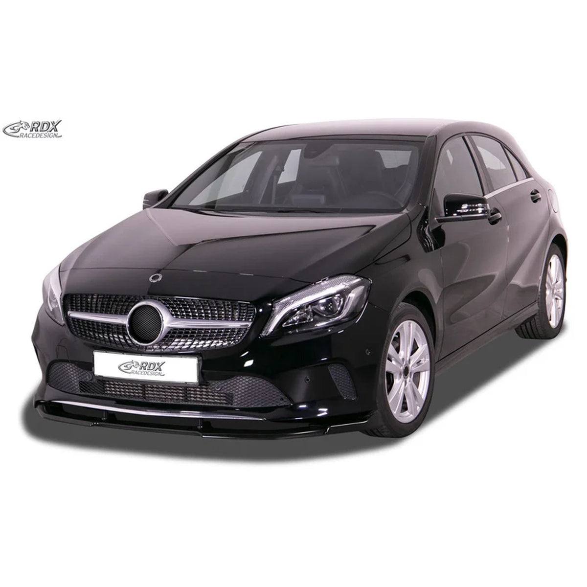 RDX Frontspoiler Vario-X für Mercedes A-Klasse W176 FL 2015-2018 Polyurethan TÜV
