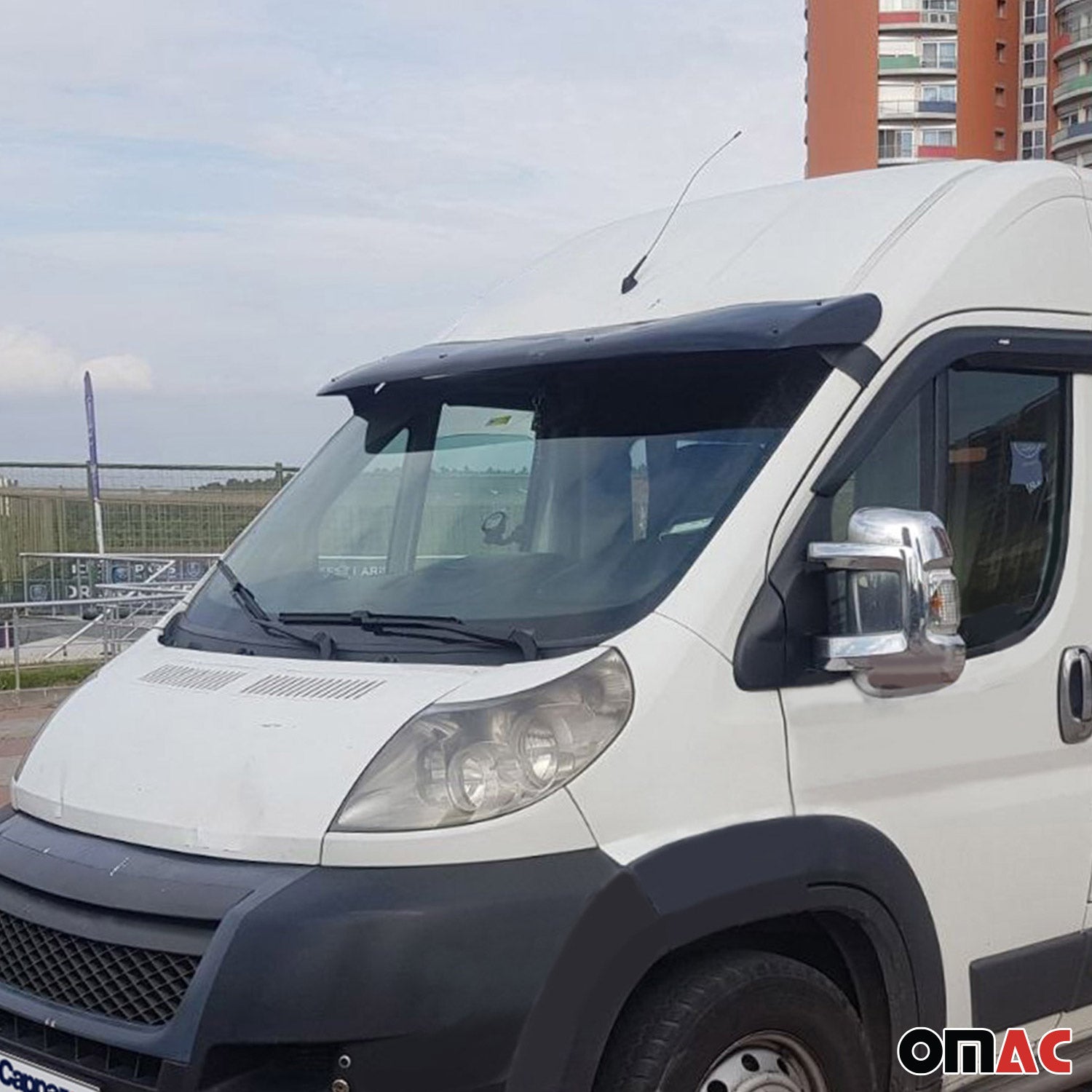 Sonnenblende äußeren Außensonnenblende für Fiat Ducato 2006-2026 Acryl