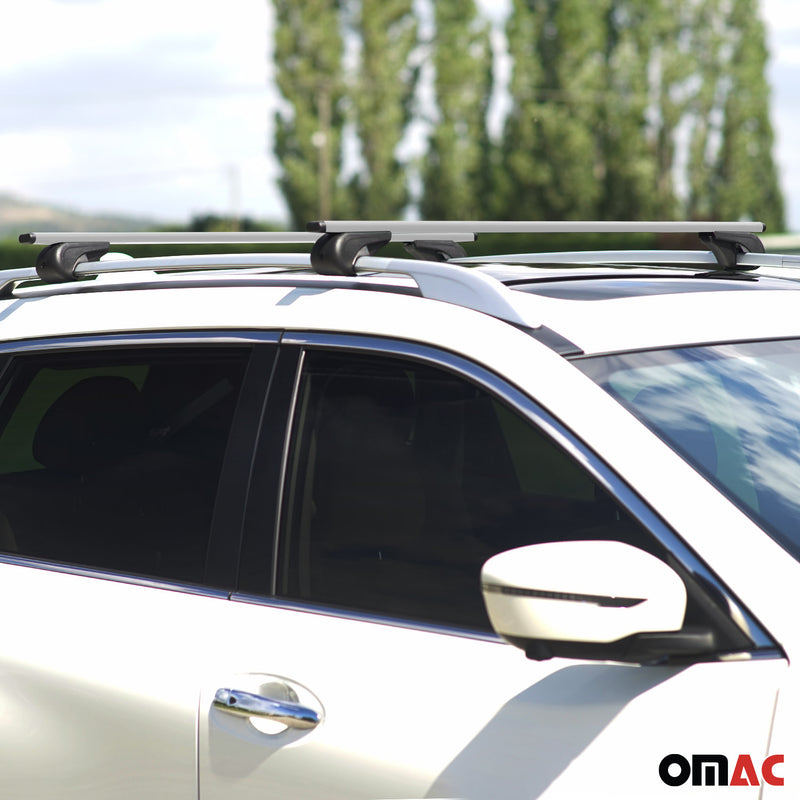 Dachträger Gepäckträger für Ford Grand C-Max 2010-2019 Grundträger Metall Grau