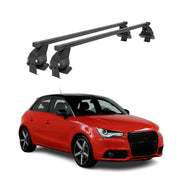 Menabo Dachträger für Audi A1 8XA Sportback 5tür 2012-2018 50kg Stahl Schwarz 2x