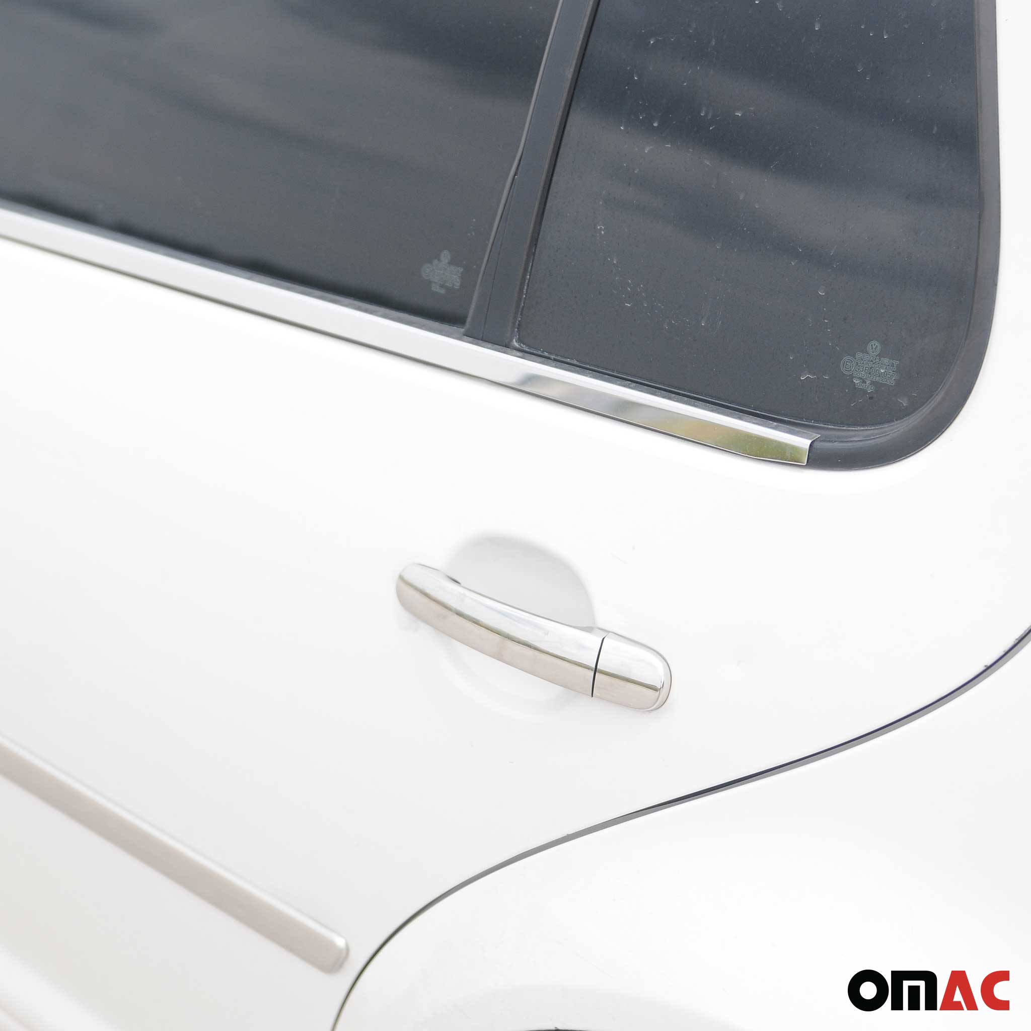 Türgriff Blende Chrom für Skoda Fabia 1999-2014 4-Tür Edelstahl 8x