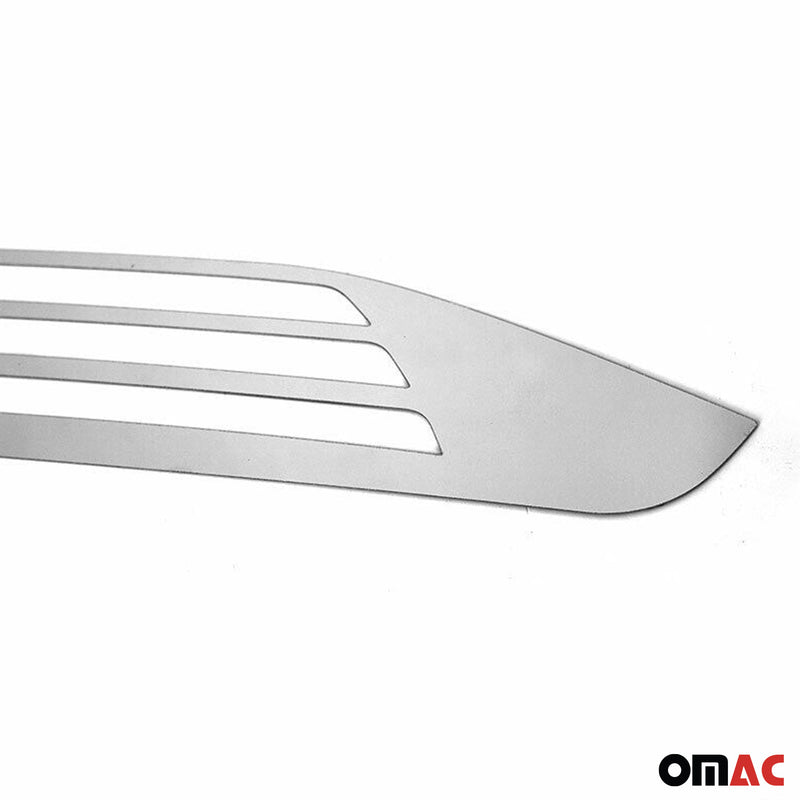 Kühlergrill Leisten Grillleisten für Fiat Ducato 2014-2025 Edelstahl Silber 1tlg