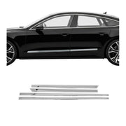 Seitentürleiste Türschutzleiste für Audi A7 C8 Sportback 2018-2025 Edelstahl 4x