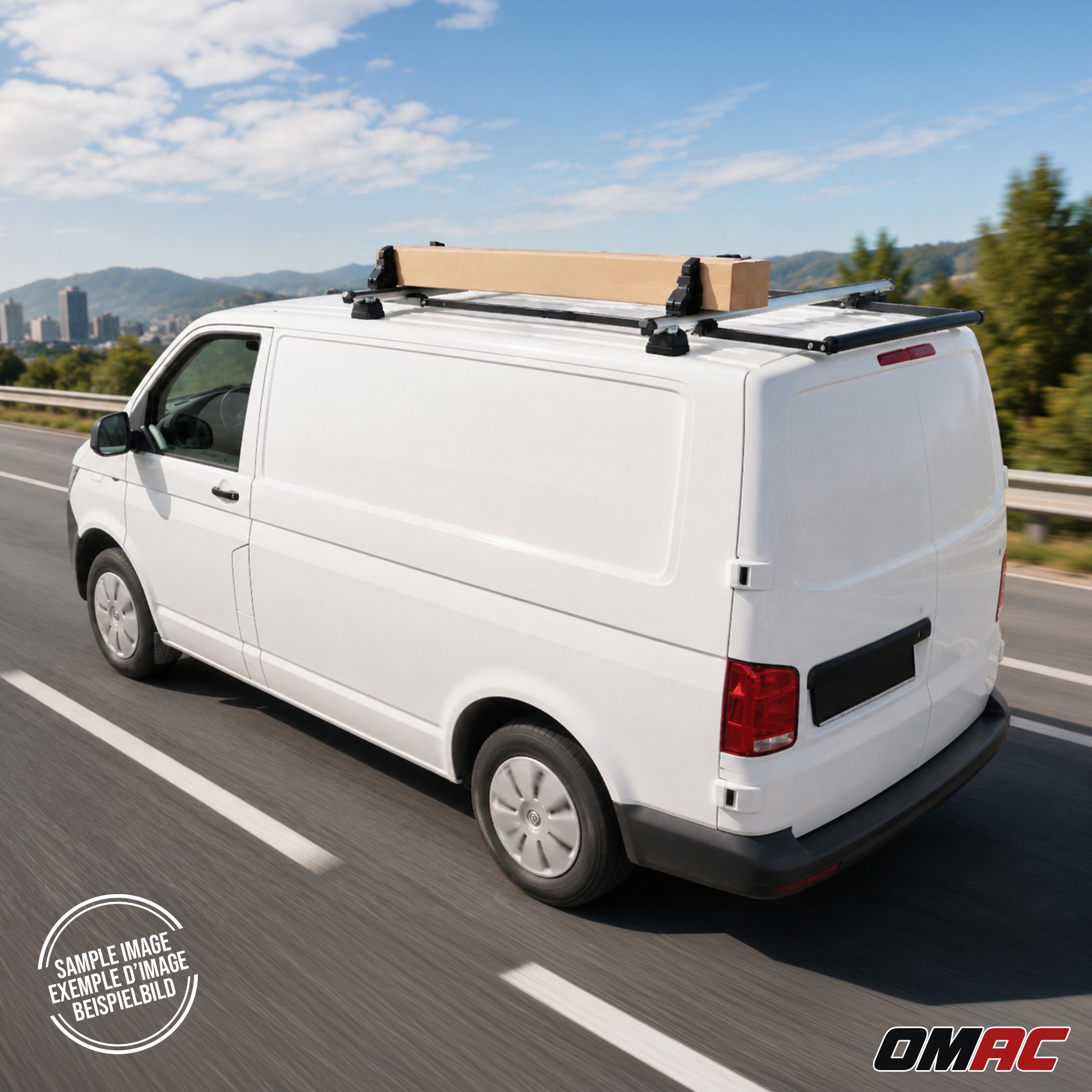 Dachträger für VW Caddy Maxi Life 2011-2020 H1L2 2-Träger Aluminium