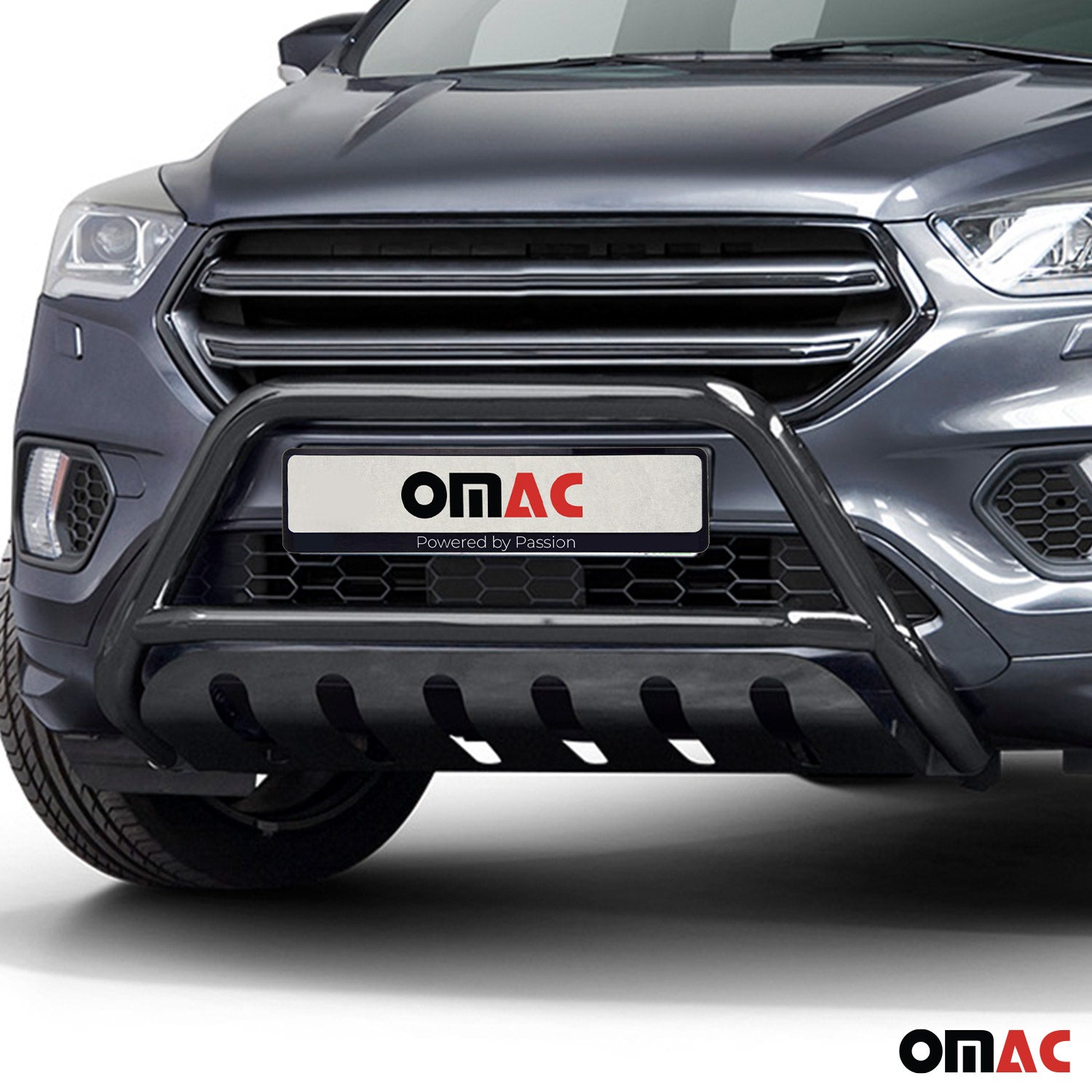 Frontbügel Schutz Frontschutzbügel für Ford Kuga II 2017-19 FL ABE Stahl Schwarz