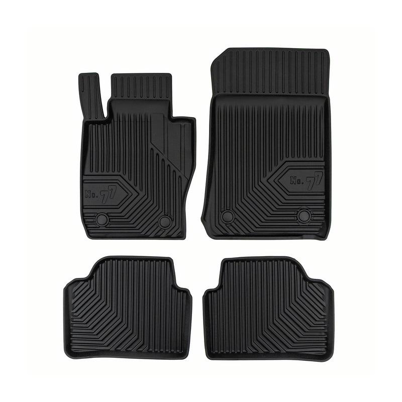 Fußmatten Gummimatten für BMW 3er E90 E91 2004-2012 xDrive TPE Schwarz 4 tlg