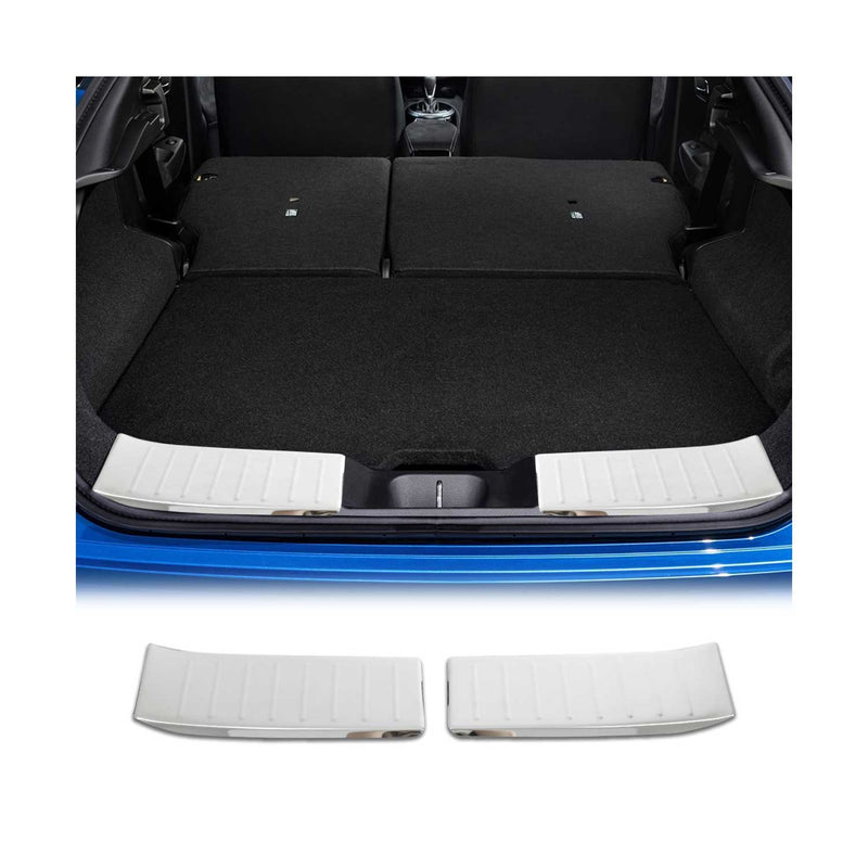 Innen Ladekantenschutz Stoßstange für Nissan Juke 2021-2025 Edelstahl 2tlg