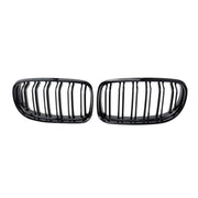 Nieren Grill Kühlergrill für BMW 3er E90 Limo 2009-2011 M4 Schwarz Glanz