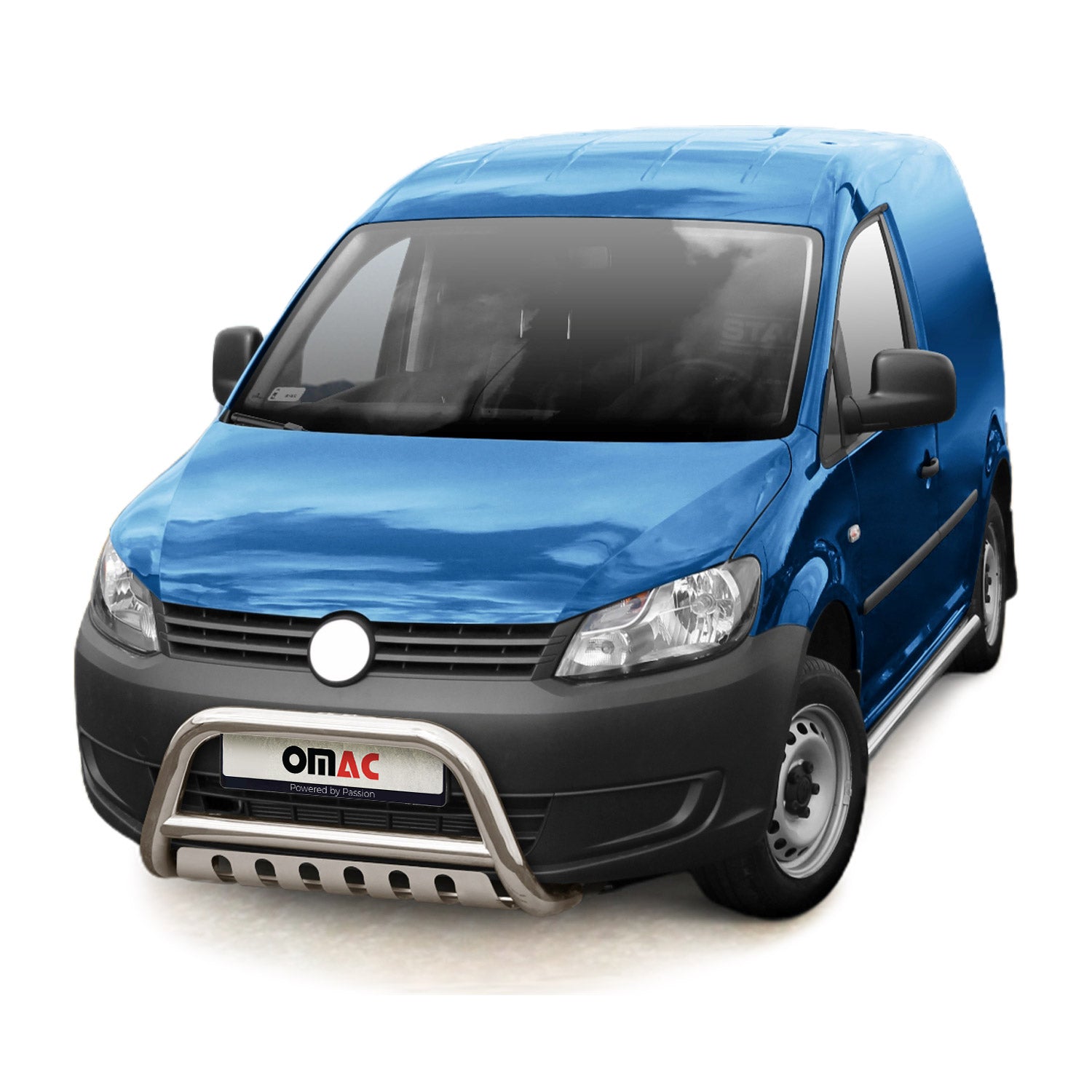 Frontbügel Frontschutzbügel für VW Caddy 2010-2018 mit ABE Edelstahl Silber