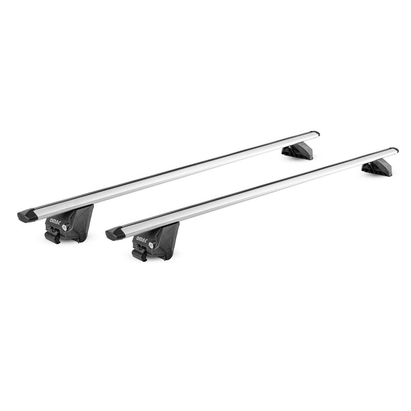 Aluminium Dachträger Gepäckträger für Ford S-Max 2015-2025 Silber 2 tlg