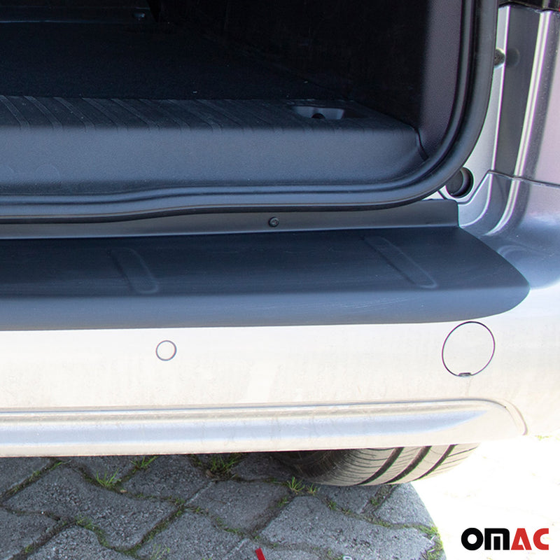 Ladekantenschutz für Citroen Berlingo 2019-2025 Stoßstangen Matt Schwarz ABS