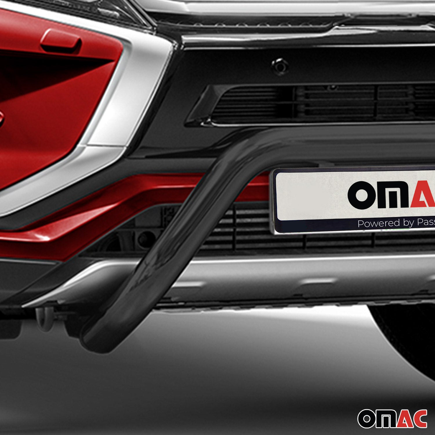 Frontbügel Frontschutzbügel für Mitsubishi Eclipse Cross 2018-26 ABE Schwarz