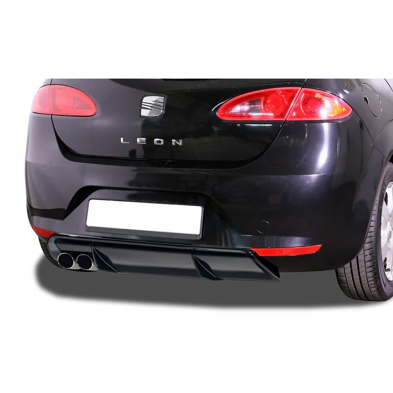 RDX Heckschürzenansatz Diffuser für Seat Leon 1P 2005-2008 exkl. FR/Cupra