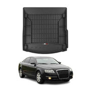 OMAC Gummi Kofferraumwanne für Audi A6 C6 Stufenheck 2004-2011 TPE Laderaumwanne