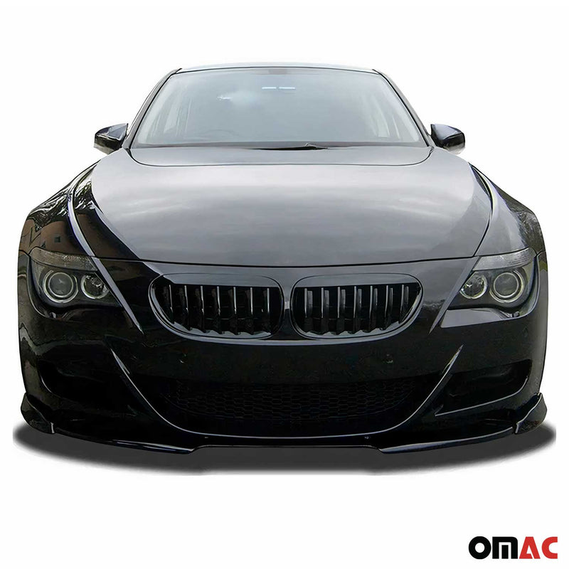 2004-2010 BMW 6er E63 Frontspoiler Vario-X TUV PU Schwarz