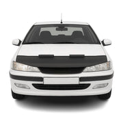 Haubenbra Steinschlagschutz Bonnet Bra für Peugeot 406 1995-2004 Schwarz Halb