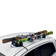Menabo Skiträger Magnetischer Snowboard Dachträger Universal Abschließbar 2 tlg