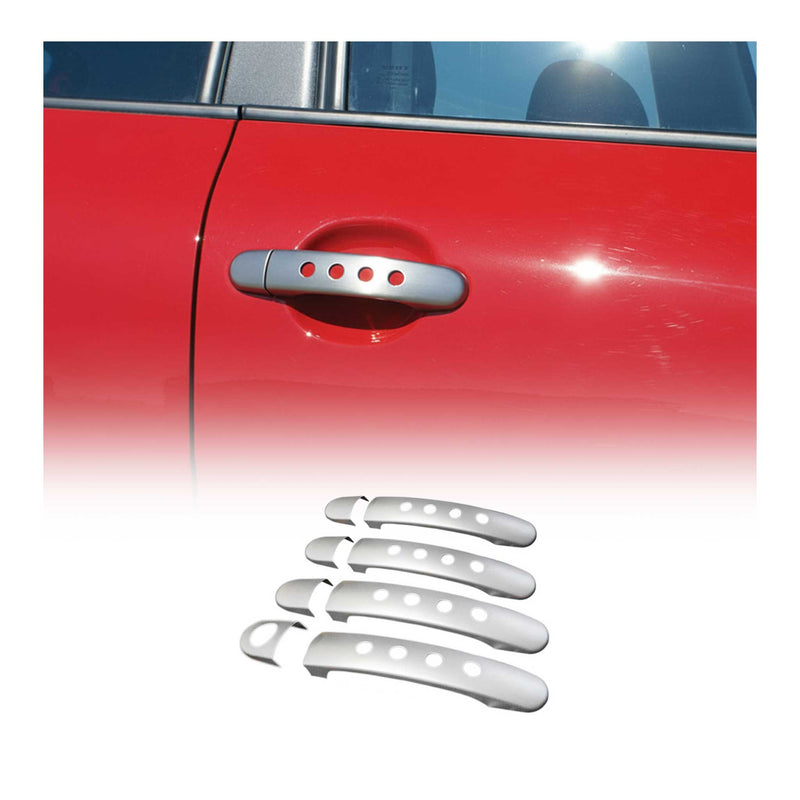 Türgriff Blende Türgriffkappen für Seat Toledo 1998-2009 4-Tür Edelstahl Matt 8x