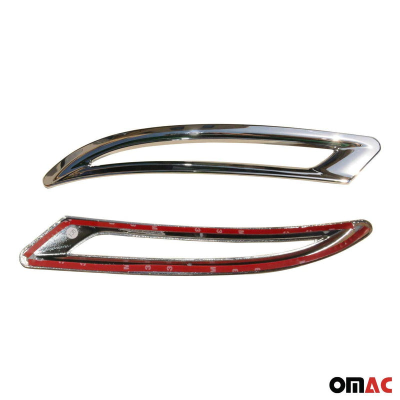 Nebelscheinwerfer Rahmen Umrandung für Ford Mondeo mk5 2014-2019 ABS Chrom 2x