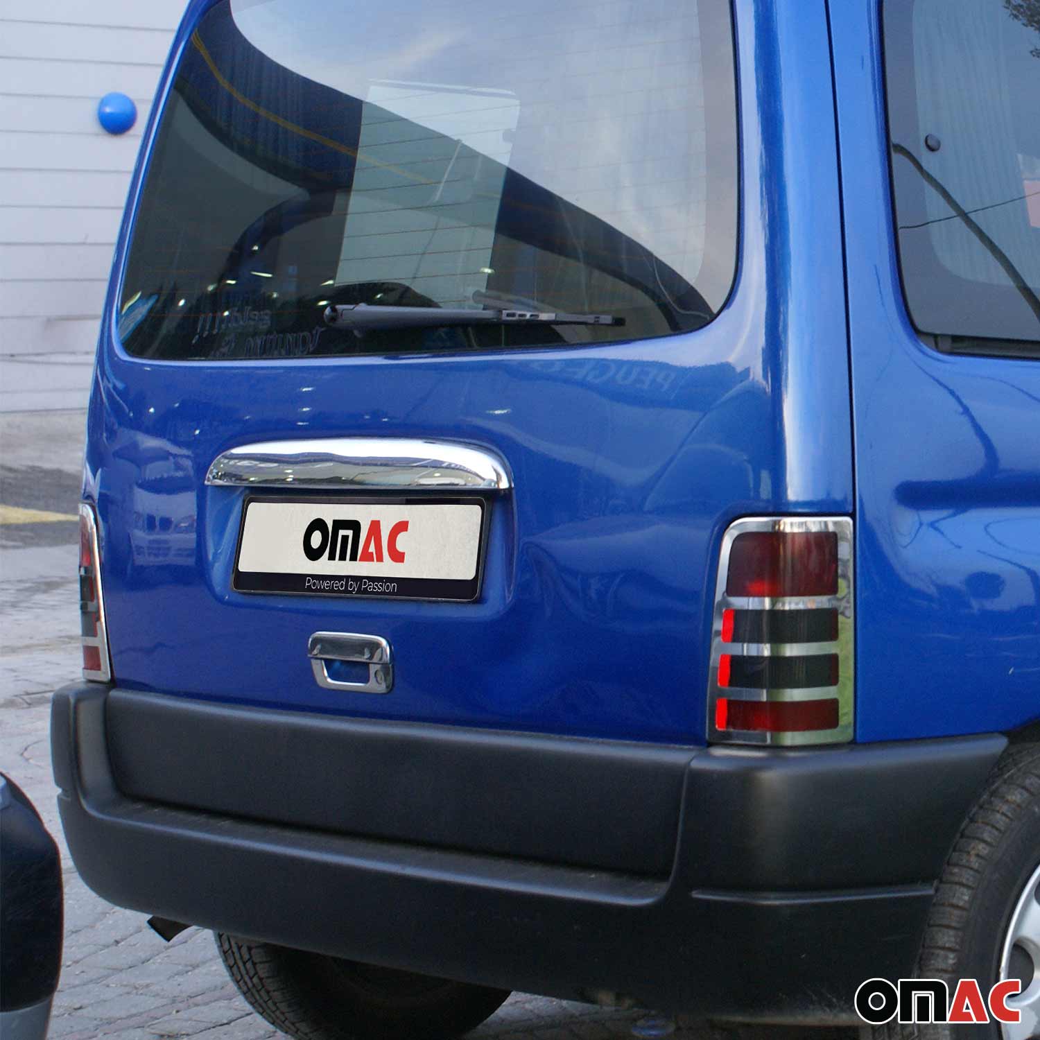 Kofferraumleiste Heckleiste für Citroen Berlingo 1996-2008 Einzeltür Edelstahl