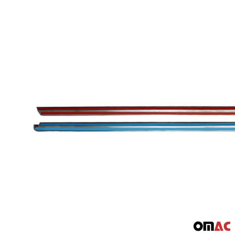 Fensterleisten Zierleisten für VW T6 T6.1 alle 2015-2024 Edelstahl Chrom 2x