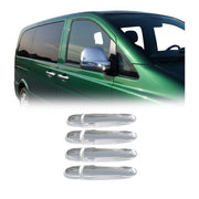 Chrom Türgriff Blende für Mercedes Vito 2003-2014 4-Tür Edelstahl 8tlg