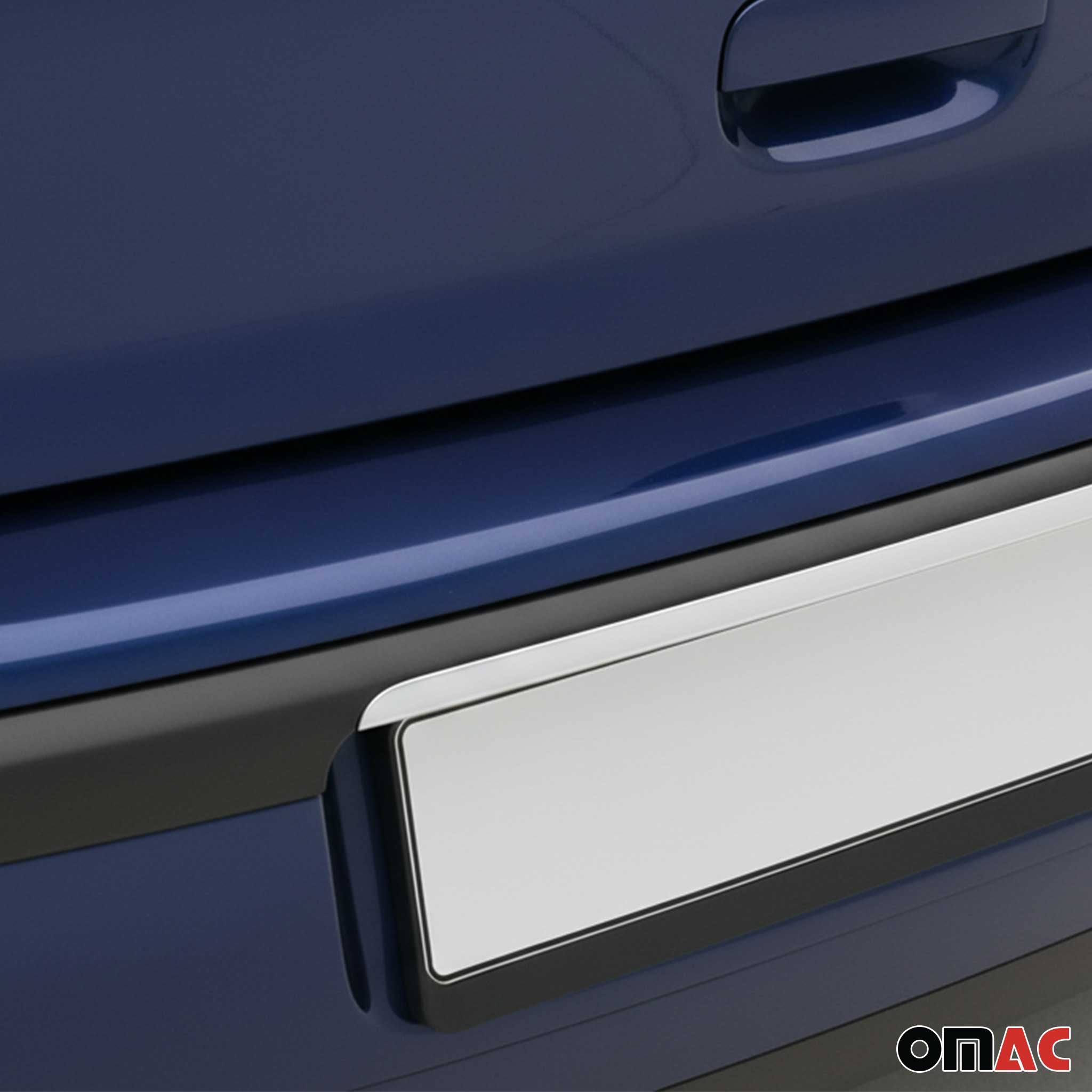 Kofferraumleiste Heckklappe Leiste für VW Polo 2001-2009 Untere Chrom Edelstahl