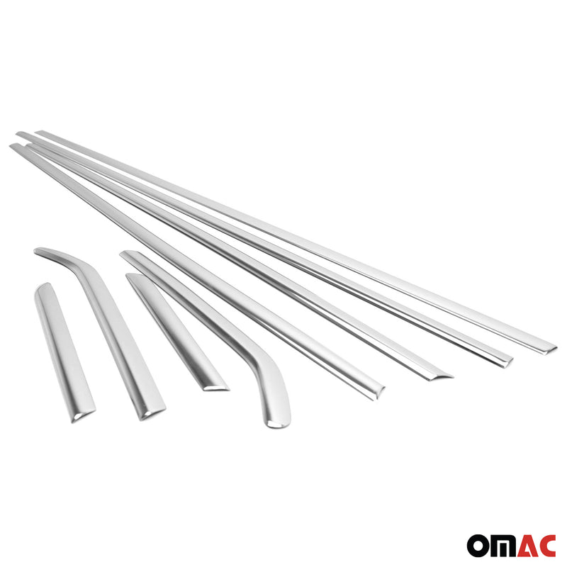 Fensterleisten Zierleisten für Ford Focus Limo 2010-2018 Edelstahl Chrom 8tlg