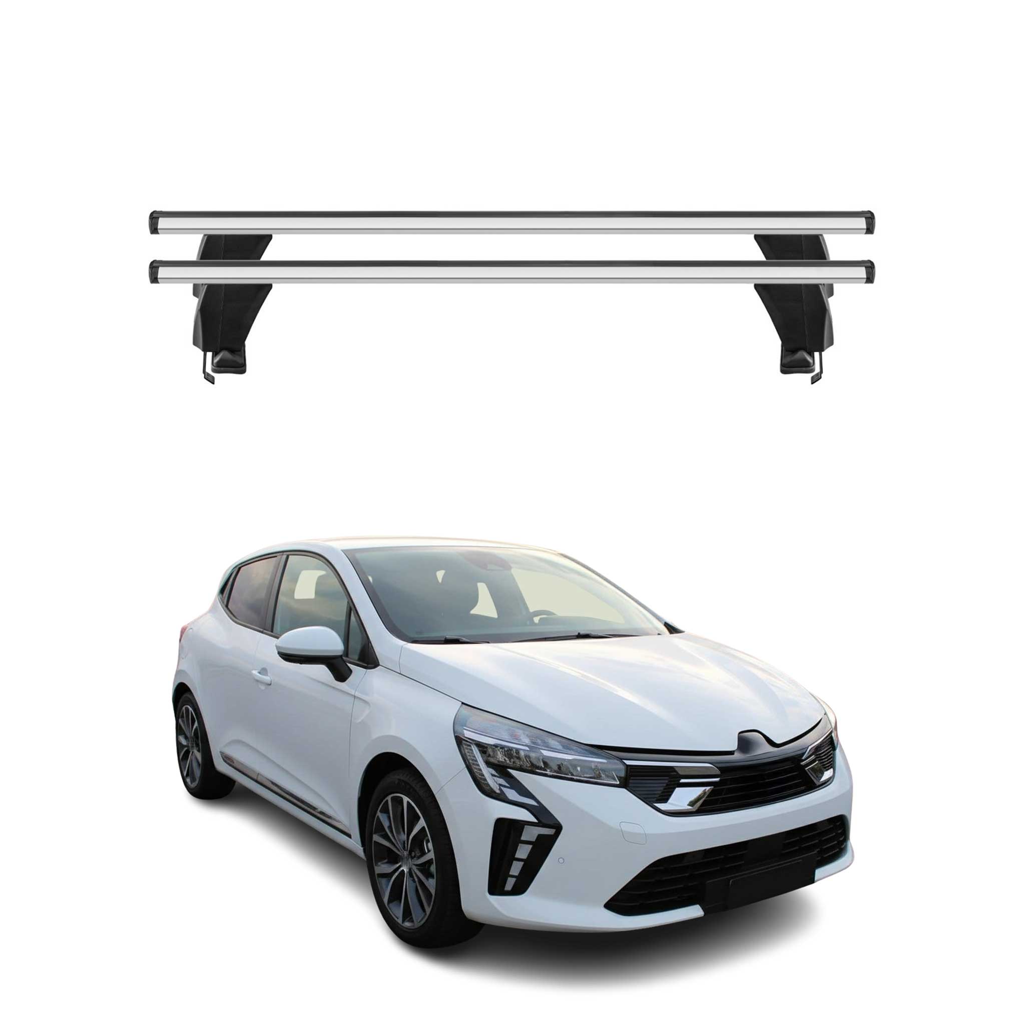 Menabo Dachträger für Mitsubishi Colt VII Schrägheck 2023-2026 Alu Grau 2tlg
