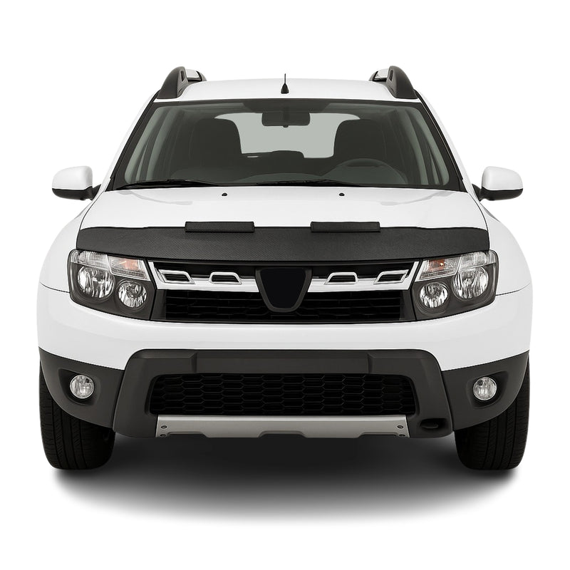 Haubenbra Steinschlagschutz Bonnet Bra für Dacia Duster 2010-2017 Carbon Halb