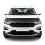 Haubenbra Steinschlagschutz Bonnet Bra für VW T-Roc 2017-2025 Schwarz Halb