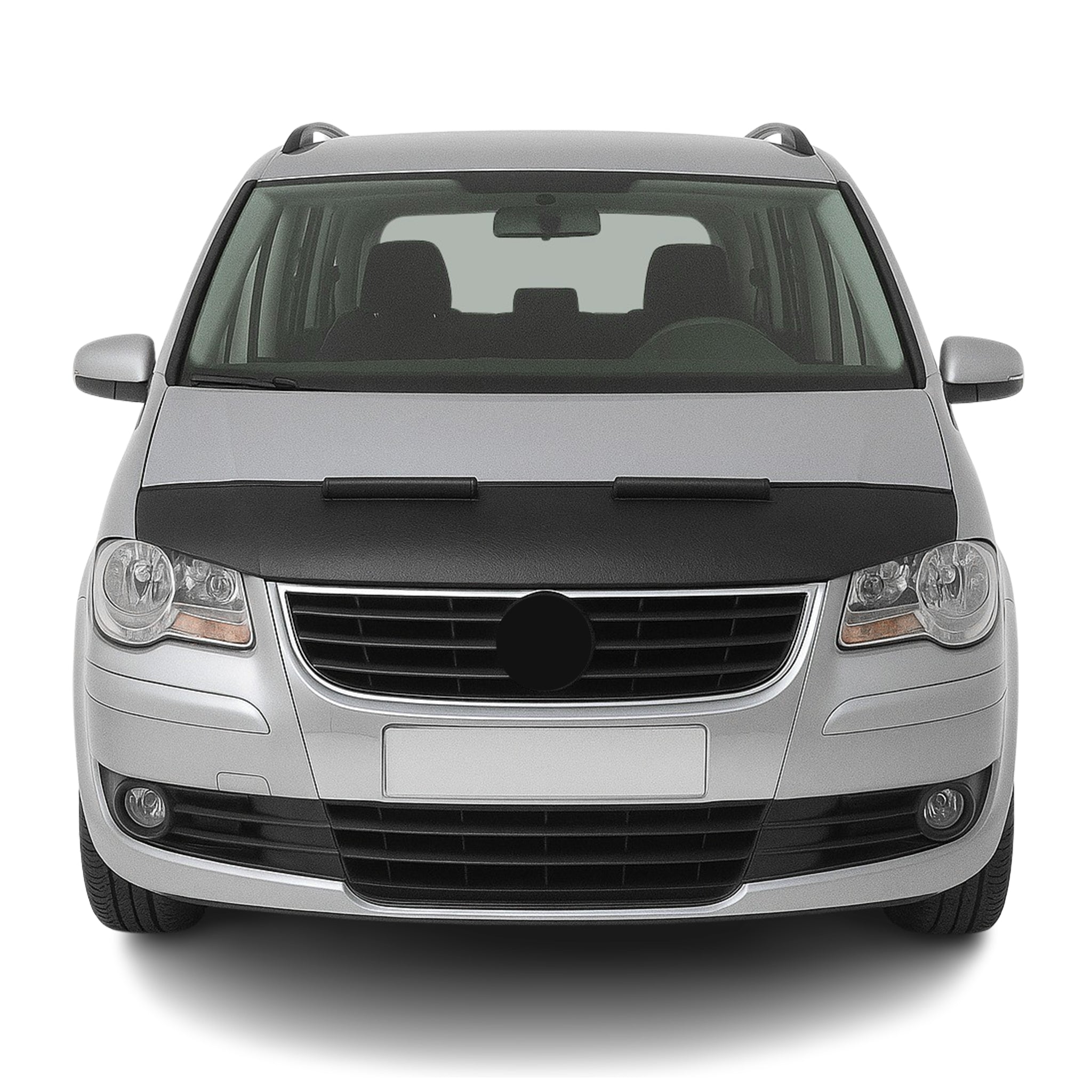 Haubenbra Steinschlagschutz Bonnet Bra für VW Touran 2003-2010 Schwarz Halb